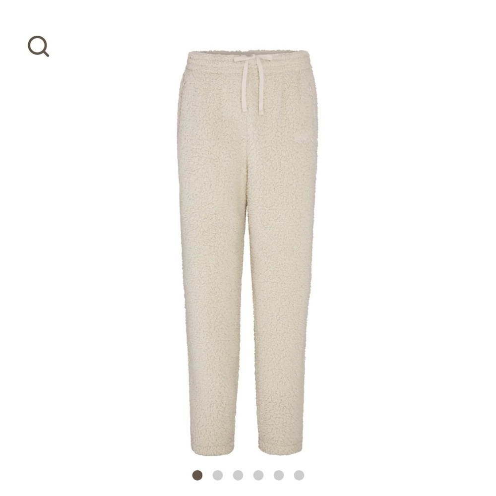 SKIMS Teddy jogger in bone - 4xl - new with tags perfect for fall - Picture 2 of 5